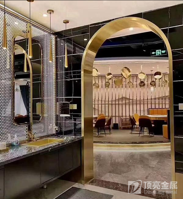 弧形不銹鋼門(mén)套